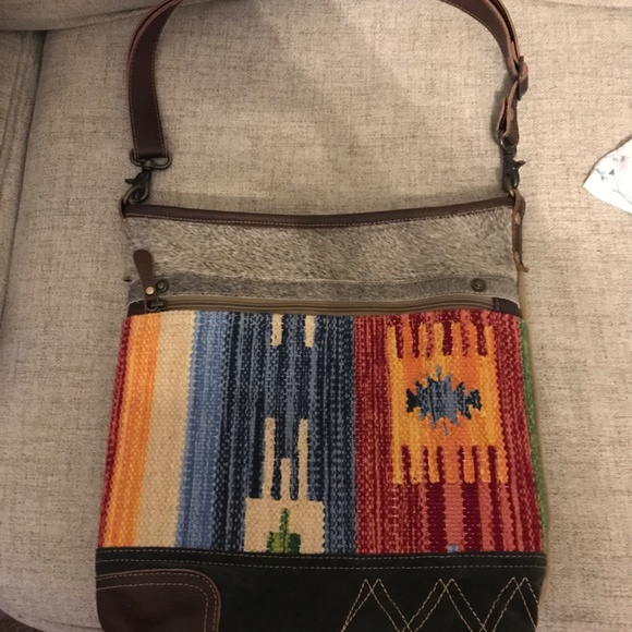 Myra Bag Technicolor Shoulder Bag  & Wristlet/clutches - Picture 2 of 5